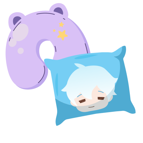 anime cat cushion