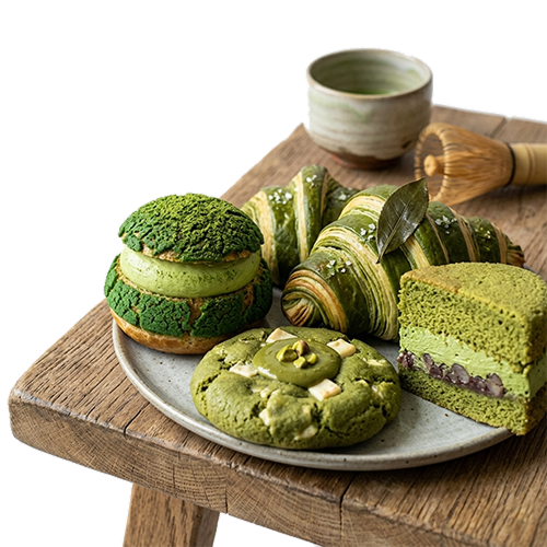 matcha baked goods 1